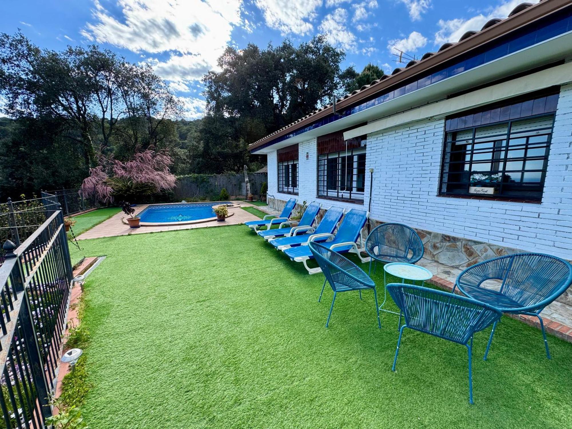 Casa Paraiso Piscina Tranquilidad Sant Cebrià de Vallalta Dış mekan fotoğraf
