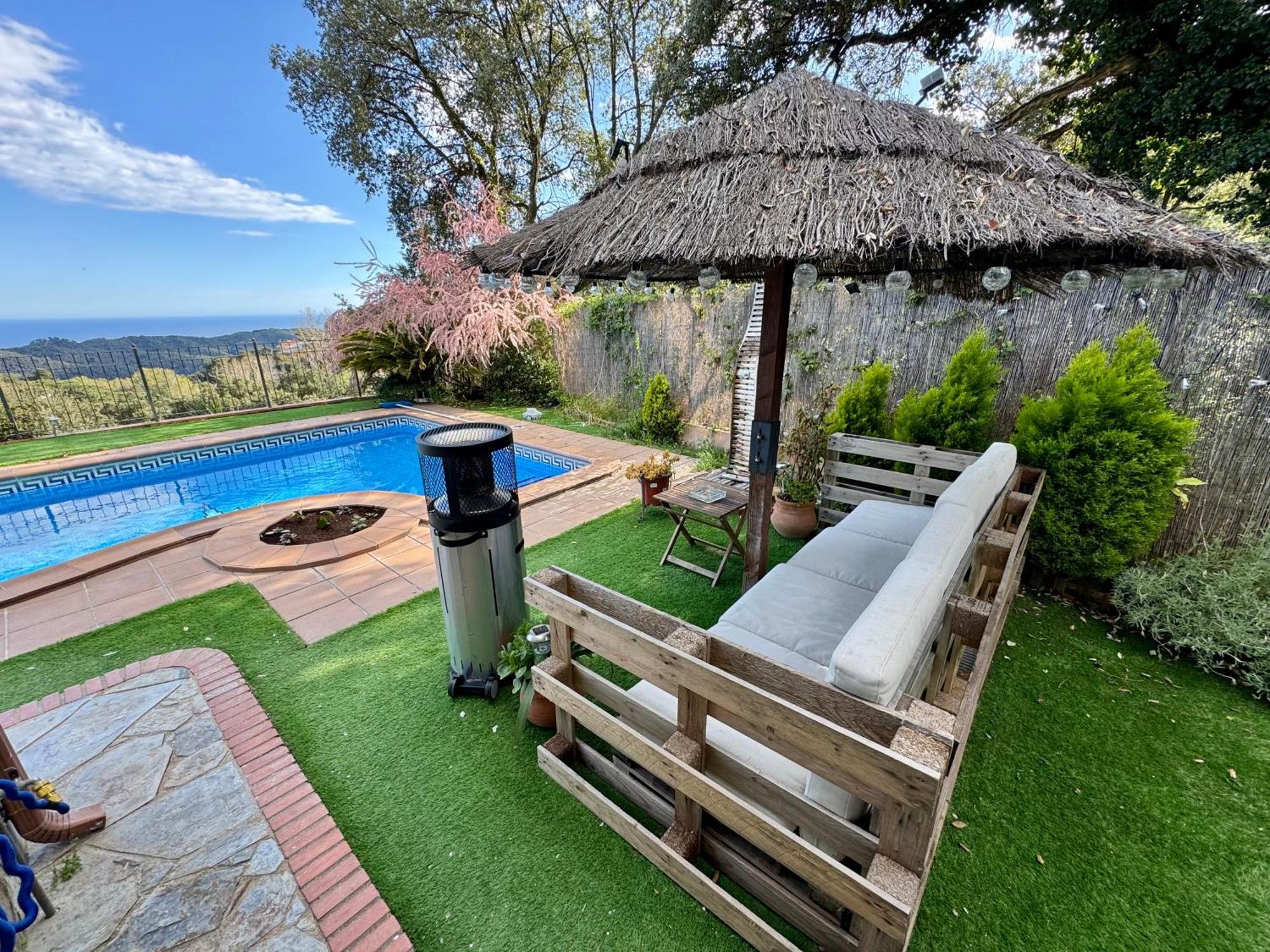 Casa Paraiso Piscina Tranquilidad Sant Cebrià de Vallalta Dış mekan fotoğraf
