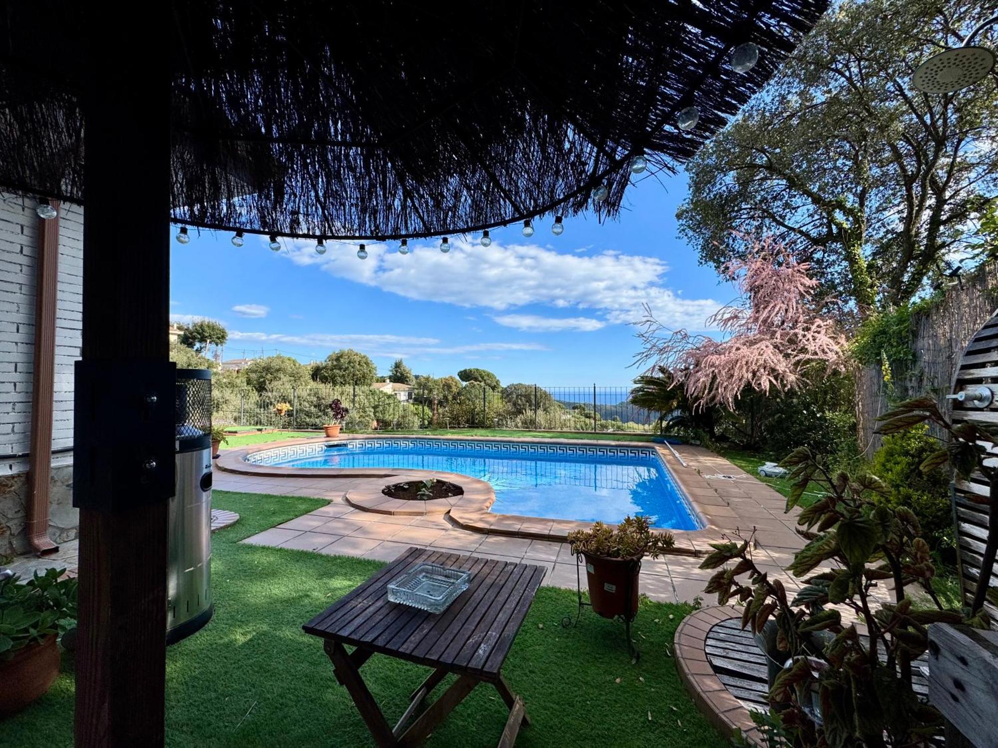 Casa Paraiso Piscina Tranquilidad Sant Cebrià de Vallalta Dış mekan fotoğraf