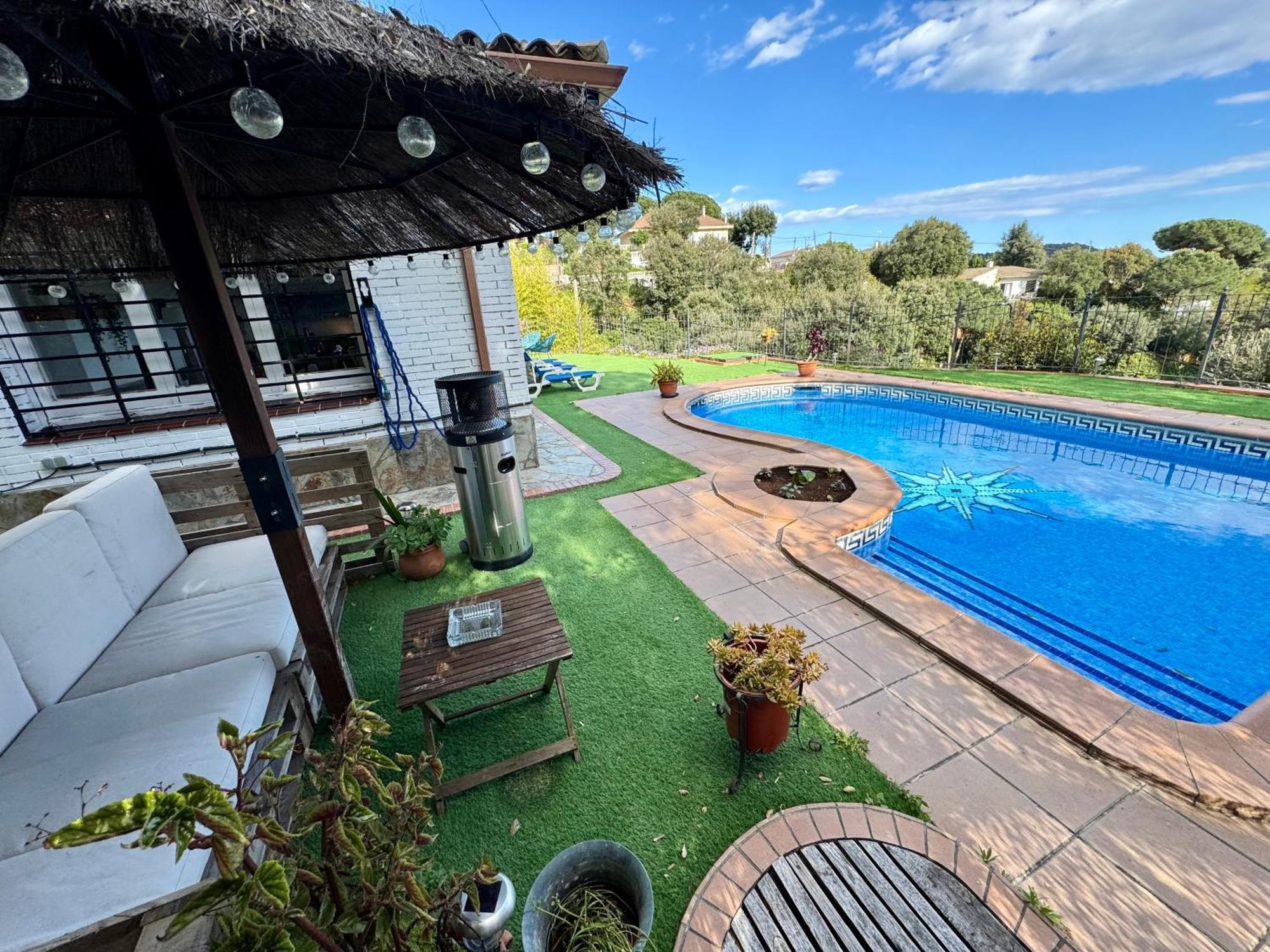 Casa Paraiso Piscina Tranquilidad Sant Cebrià de Vallalta Dış mekan fotoğraf