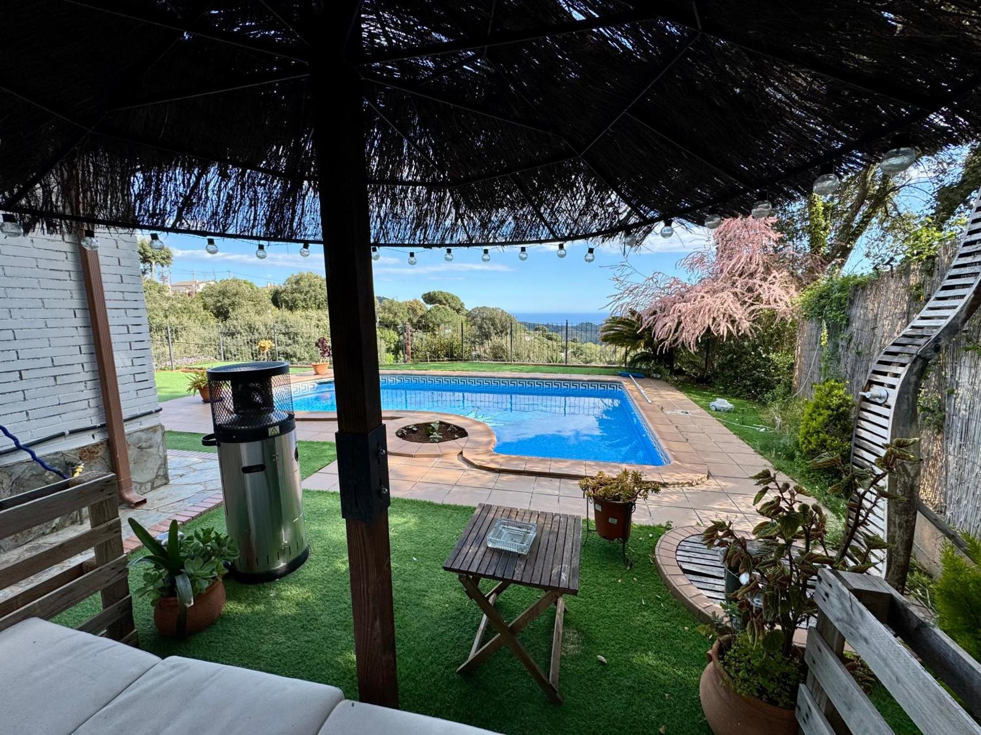 Casa Paraiso Piscina Tranquilidad Sant Cebrià de Vallalta Dış mekan fotoğraf