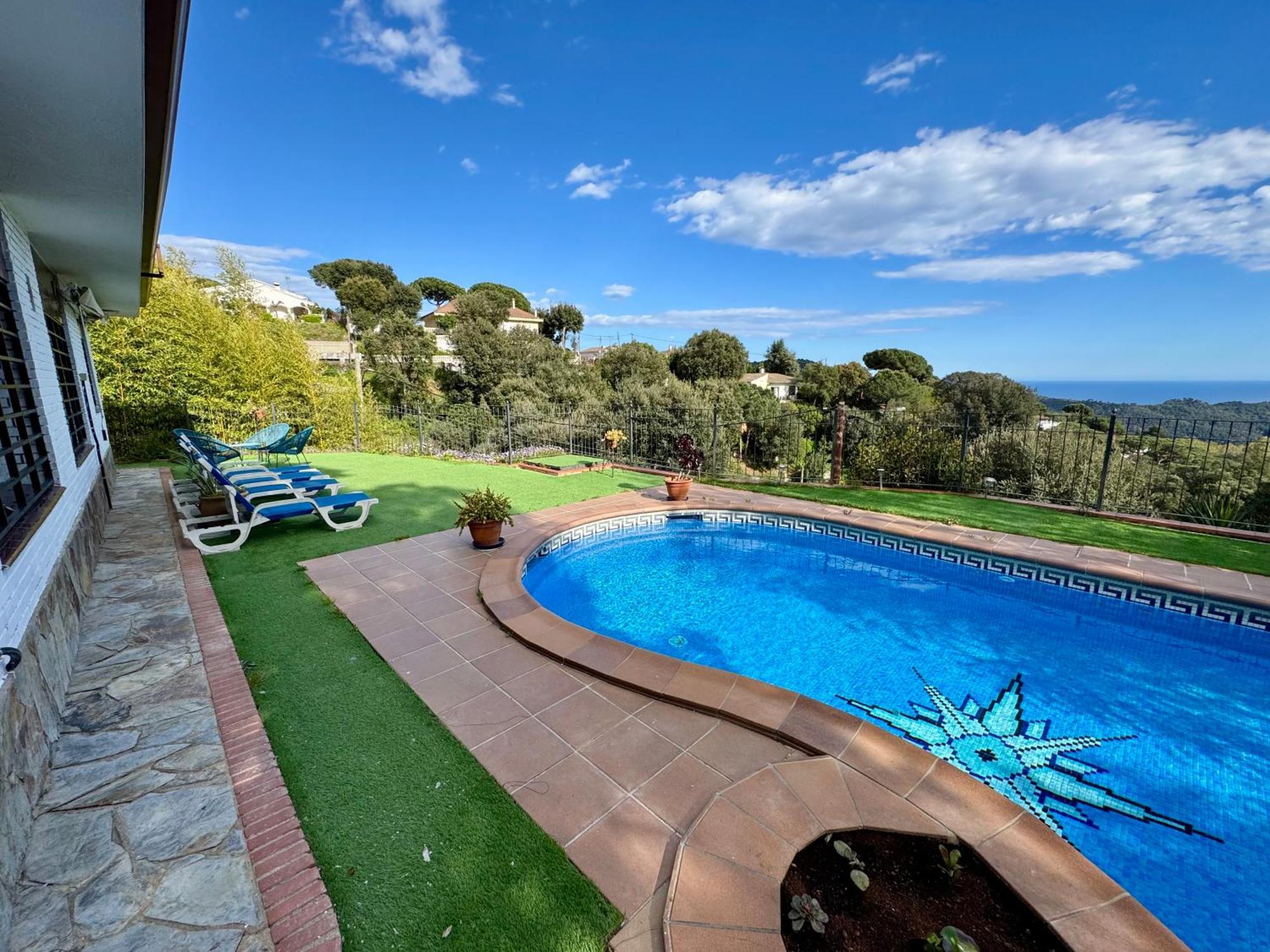 Casa Paraiso Piscina Tranquilidad Sant Cebrià de Vallalta Dış mekan fotoğraf