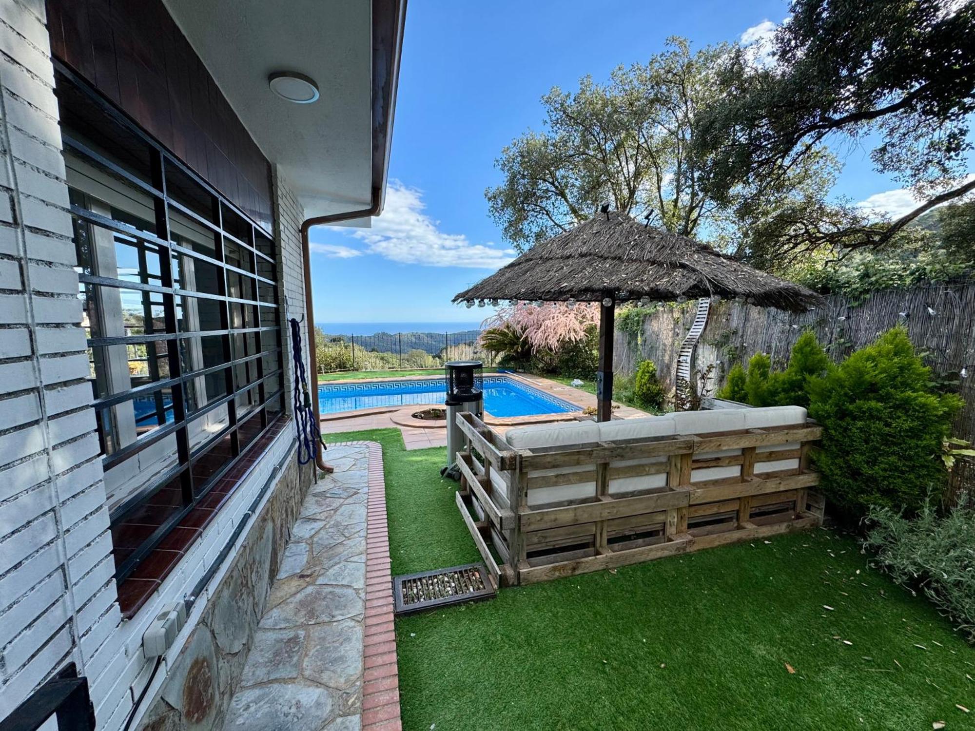 Casa Paraiso Piscina Tranquilidad Sant Cebrià de Vallalta Dış mekan fotoğraf