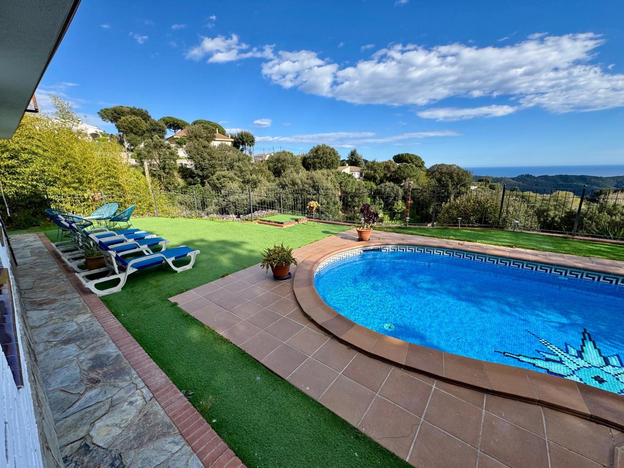 Casa Paraiso Piscina Tranquilidad Sant Cebrià de Vallalta Dış mekan fotoğraf