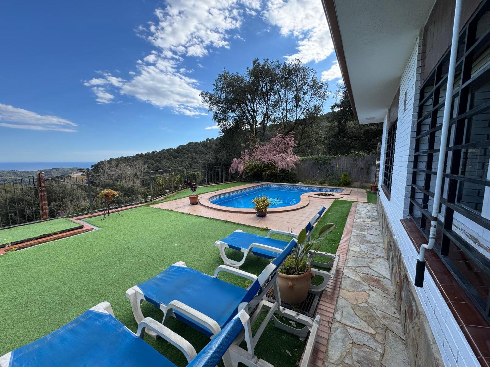 Casa Paraiso Piscina Tranquilidad Sant Cebrià de Vallalta Dış mekan fotoğraf